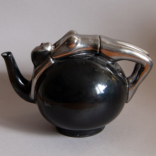 Silver Lady Teapot